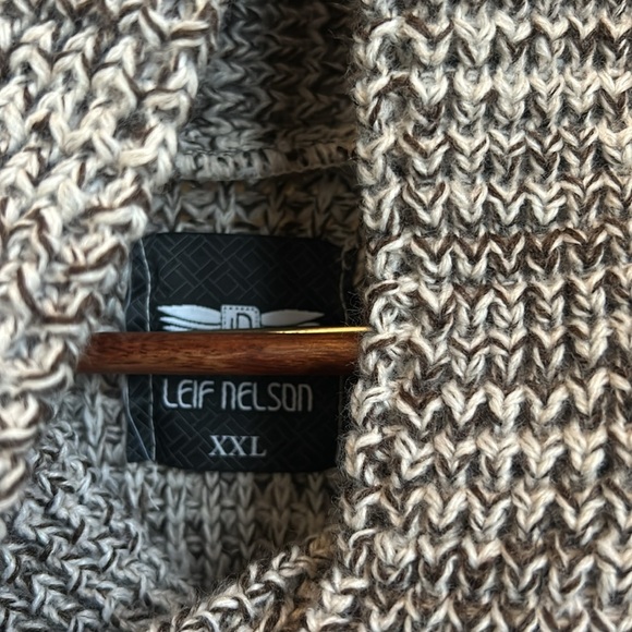 NWT Men's Leif Nelson Knitted Pullover Sweater Size Extra Extra Large - Picture 7 of 11